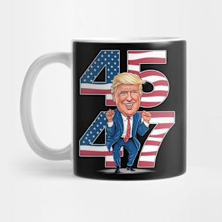 45 47 DONALD TRUMP DANCE Mug
